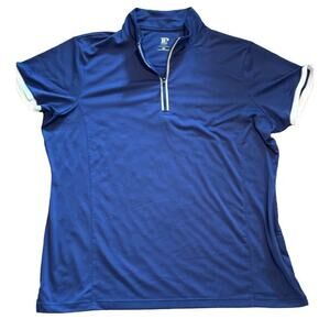 EP NEW YORK Golf Shirt, size XL, Performance shirt, Dark Blue